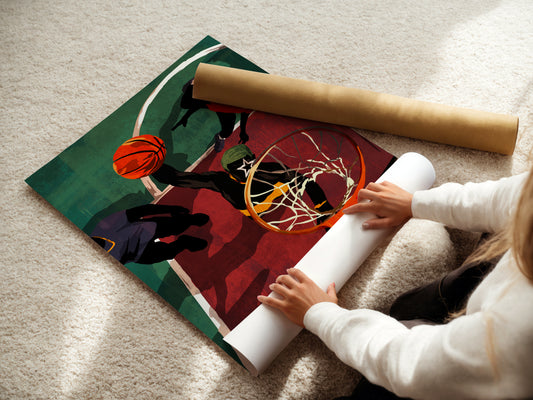 "HOOPIN' ON THE 29th" Print