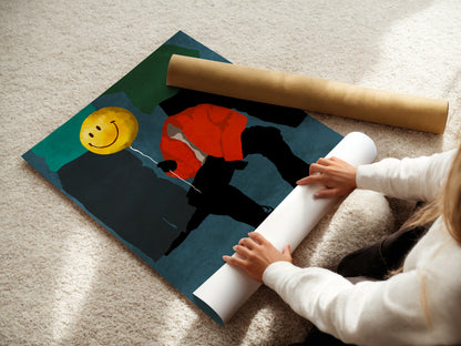 "HAPPY BIRTHDAY" Print